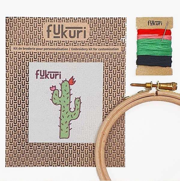kit broderie cactus