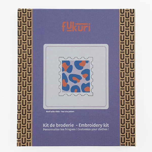 kit broderie leopard