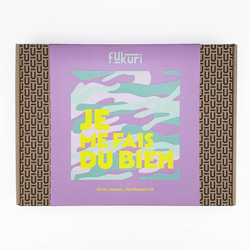 Kit canevas Je me fais du bien
