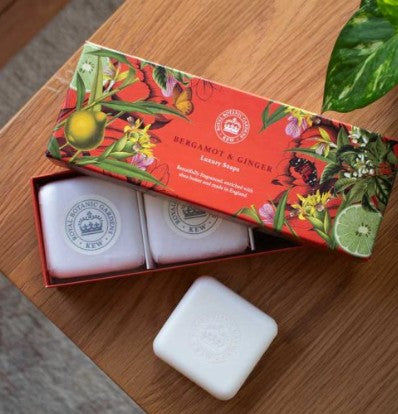 Coffret de 3 pains de savon - Collection de luxe Kew Gardens