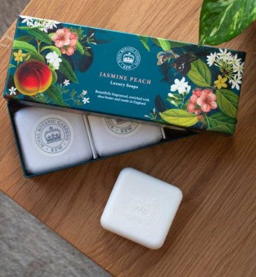 Coffret de 3 pains de savon - Collection de luxe Kew Gardens