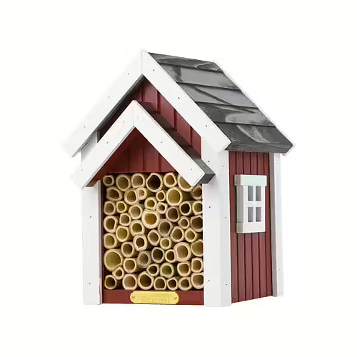 maison abri pour abeilles rouge 1-LA PETITE BOITE JAUNE
