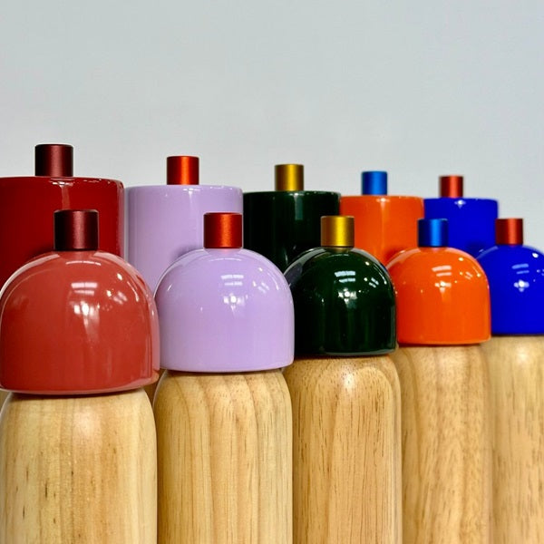 Salière et poivrier divers coloris