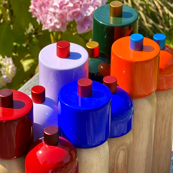 Salières et poivriers divers coloris