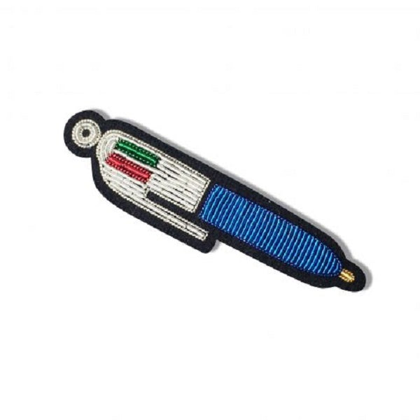 Broche Stylo 4 couleurs - 7.1 x 1.7 cm
