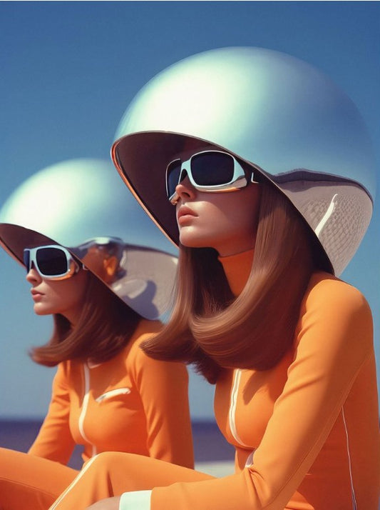 TABLEAU SUR VERRE HARTMAN RETRO FUTUR 05