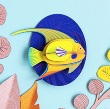Charger l&#39;image dans la galerie, Décoration murale 3D Poissons Taille M
