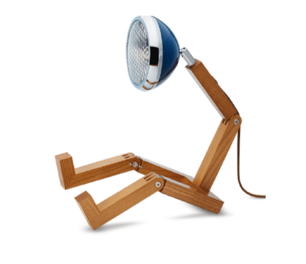 Lampe Mr Wattson bois clair