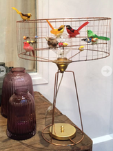 Charger l&#39;image dans la galerie, Lampe à poser tambour Volière de Mathieu Challières
