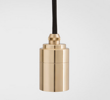 Charger l&#39;image dans la galerie, Suspension en laiton pour ampoule led soufflées à la bouche
