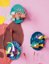 Charger l&#39;image dans la galerie, Décoration murale 3D Poissons Taille XS
