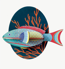 Charger l&#39;image dans la galerie, Décoration murale 3D Poissons Taille XS
