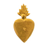 Clou décoratif en laiton - Coeur BONCOEURS