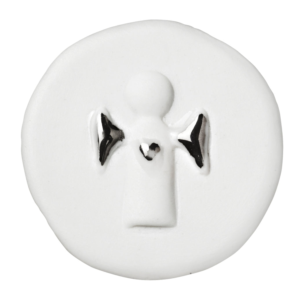 Porte Bonheur Blanc en porcelaine