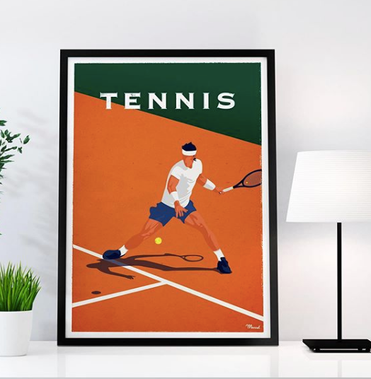 Affiche Gastronomie ou Sport