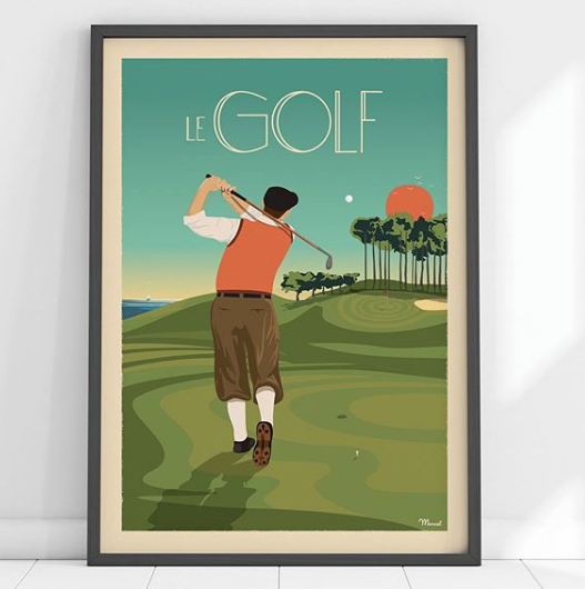 Affiche Gastronomie ou Sport