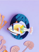Charger l&#39;image dans la galerie, Décoration murale 3D Poissons Taille M
