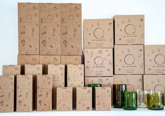 Vases Q de bouteilles petite taille