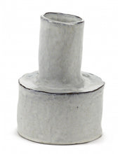 Charger l&#39;image dans la galerie, Vase irrégulier Héléna en grès émaillé blanc ou noir de  M.Michielsen  pour Serax TAILLE L
