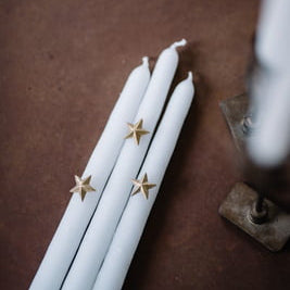 BIJOUX DE BOUGIE ETOILE LAITON BONCOEURS - LA PETITE BOITE JAUNE