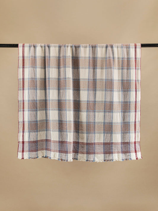 Plaid en coton MOISMONT 100 x 170 cm
