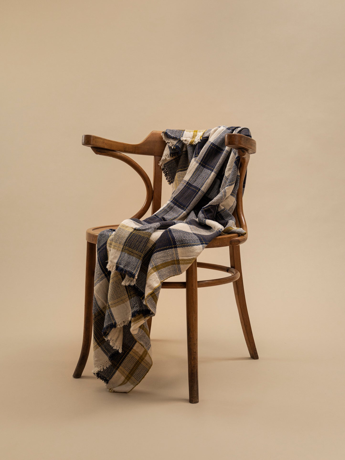 Plaid en coton MOISMONT 100 x 170 cm