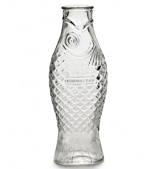 CARAFE POISSON SERAX EN VERRE TRANSPARENT