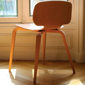CHAISE H10 EN BOIS DE HETRE NATUREL FABRIQUE EN FRANCE - LA PETITE BOITE JAUNE