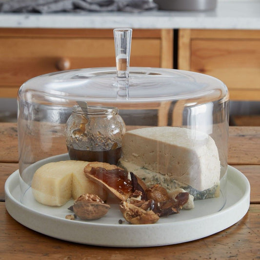 CLOCHE EN VERRE POUR LE FROMAGE OU PATISSERIE - LA PETITE BOITE JAUNE