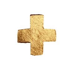 CLOU CROIX DECORATIF EN LAITON BONCOEURS - LA PETITE BOITE JAUNE