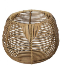 Panier en rotin ajouré S