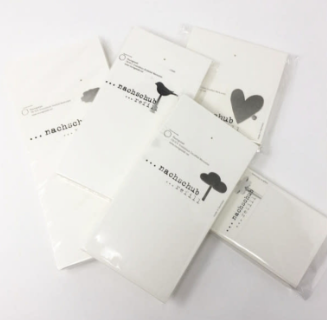 Recharge pour bloc notes avec un clou décoratif 