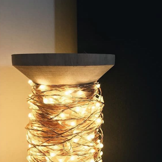 GUIRLANDE EN BOBINE DE FIL 10 METRES 100 LEDS - LA PETITE BOITE JAUNE