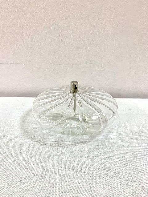 Lampe à huile Ellipse striée M