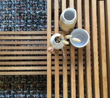 Charger l&#39;image dans la galerie, Banc ou tabouret ou table basse en chêne huilé design
