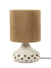 Charger l&#39;image dans la galerie, Lampe de table Oya brune et blanche pour Serax
