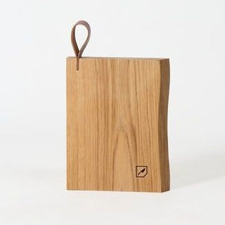 PLANCHE EN CHENE MASSIF POIGNEE CUIR TAILLE S