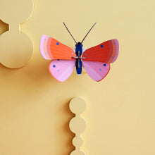 Charger l&#39;image dans la galerie, Décoration murale 3D Insectes et oiseau Taille XS

