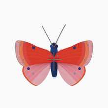 Charger l&#39;image dans la galerie, Décoration murale 3D Insectes et oiseau Taille XS
