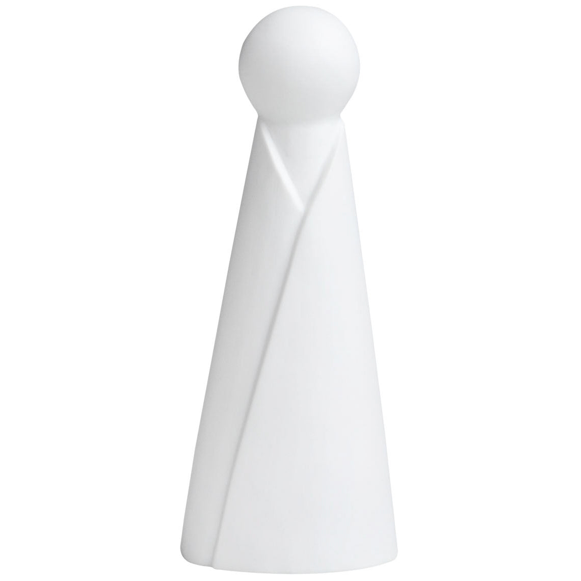 Sujet en porcelaine au dessin minimaliste représentant Joseph.