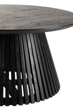 Charger l&#39;image dans la galerie, Table basse Vincent en bois de manguier noir 90 x 45 cm
