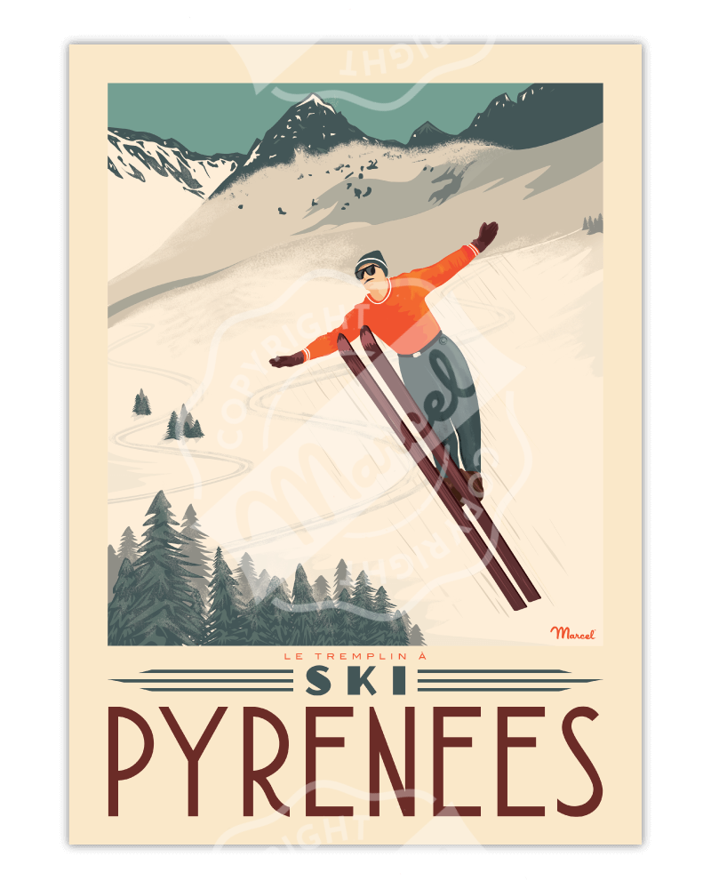Affiche Gastronomie ou Sport