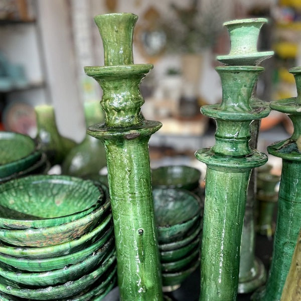 bougeoirs tamegroute taille XL céramique