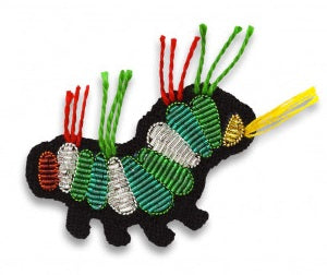 Broche chenille Macon & Lesquoy