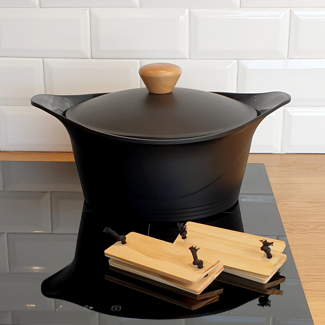 Cocotte 28 cm noir Cookut 