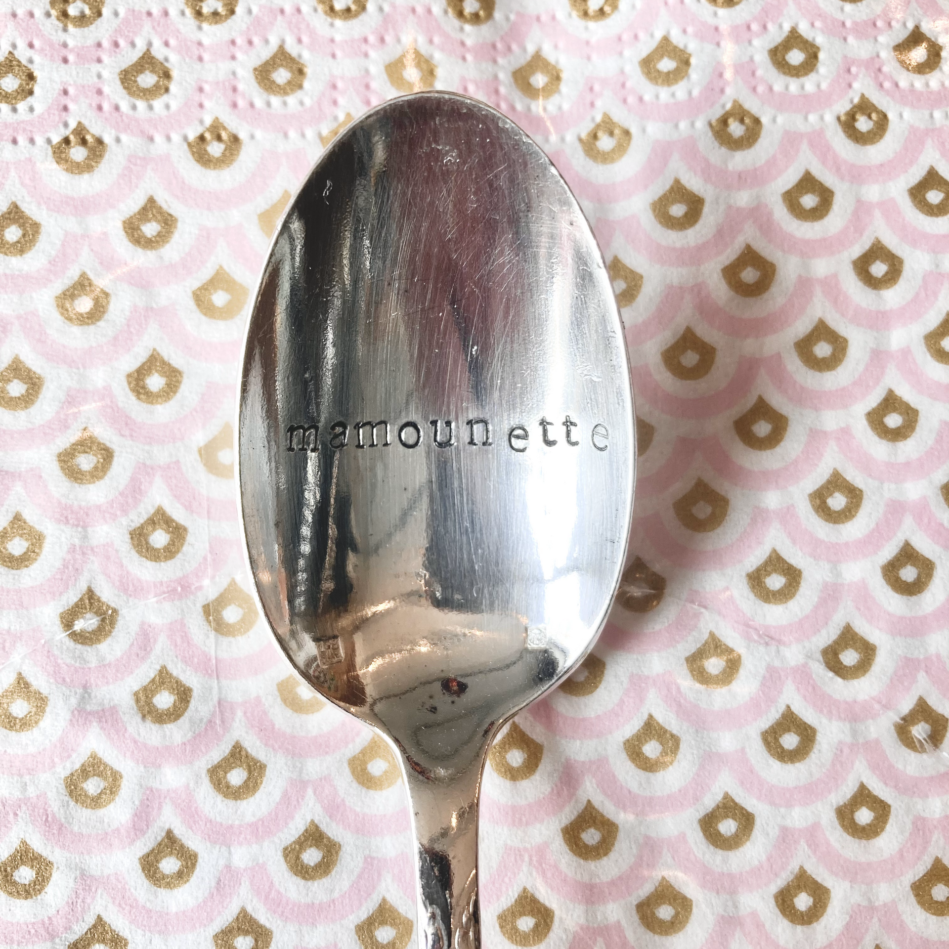 Cuillère en argent ancien - France