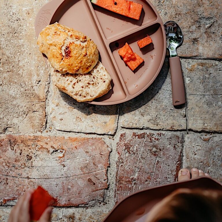 Assiette avec ventouse