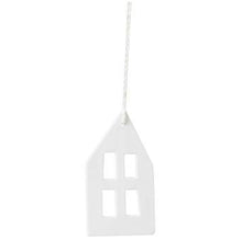 Charger l&#39;image dans la galerie, Décoration de Noël : maison (4 fenêtres) à suspendre
