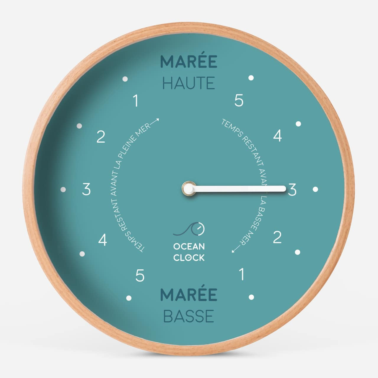 Horloges des marées arctic blue