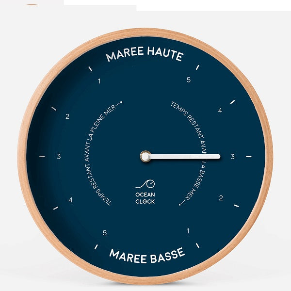Horloge des marées marine
